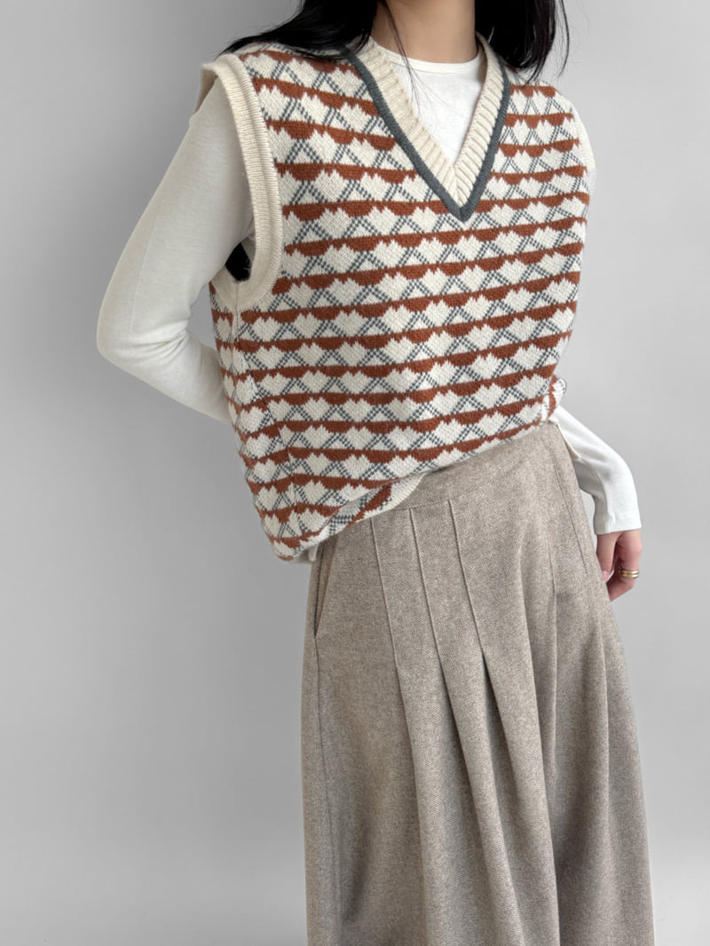 Yikho - Korean Women Fashion - #womensfashion - Lucifer V Layered Vest - 2