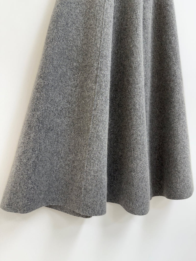 Yikho - Korean Women Fashion - #womensfashion - Time Wool Knit Skirt - 12