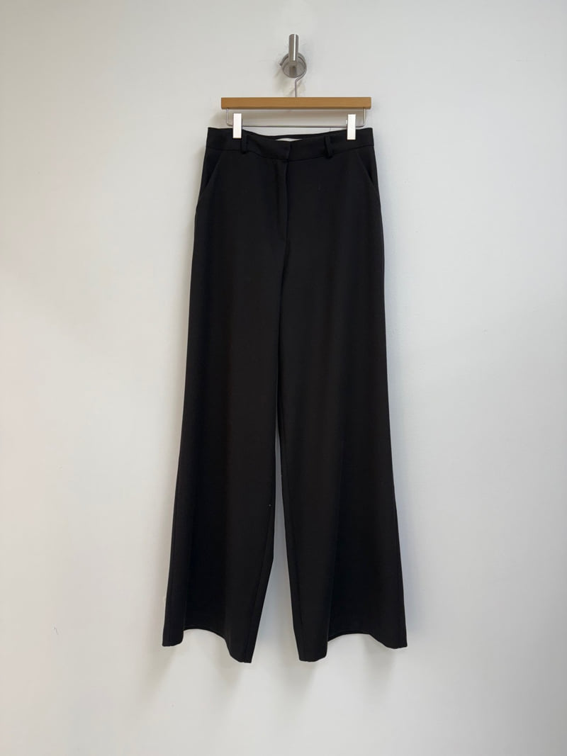 Yikho - Korean Women Fashion - #womensfashion - Mild Wide Fleece Slacks - 12