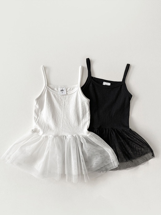 Tutu Layered Strap Sleeveless