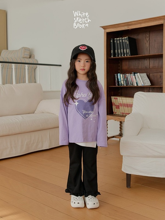 Frill Bootcut Pants