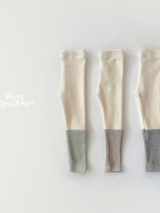 New Ribbed Color Leggings