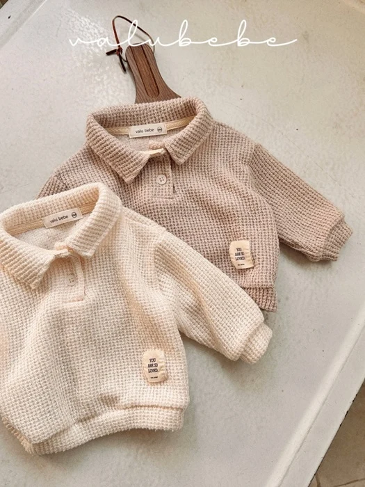 Dalkong Knit Collar Tee