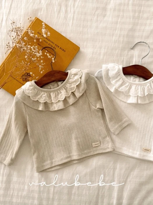 Ive Lace Frill Tee