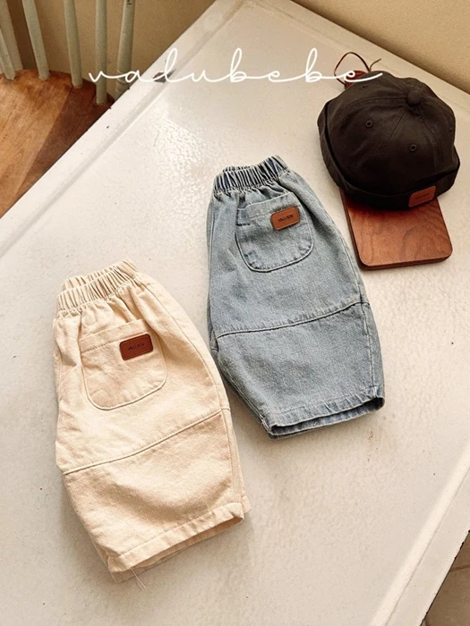 Panel Balloon Denim Pants