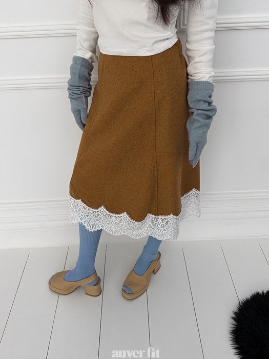 Wool Lace Skirt Wool Lace Skirt