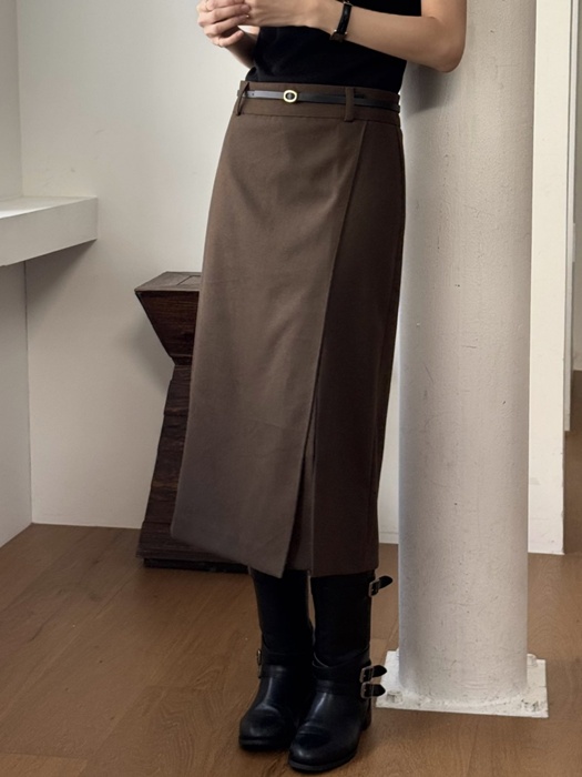 Urban Brushed Wrap Skirt Urban Brushed Wrap Skirt