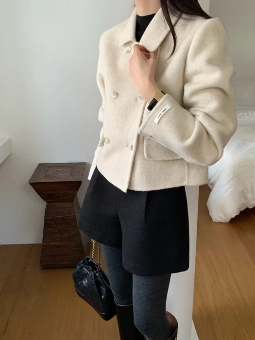 Handmade Double Short Coat Handmade Double Short Coat