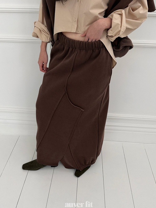 Open Pants Long Skirt Open Pants Long Skirt