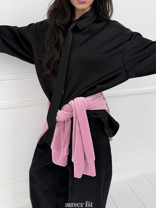 Satin Basic Shirt Satin Basic Shirt