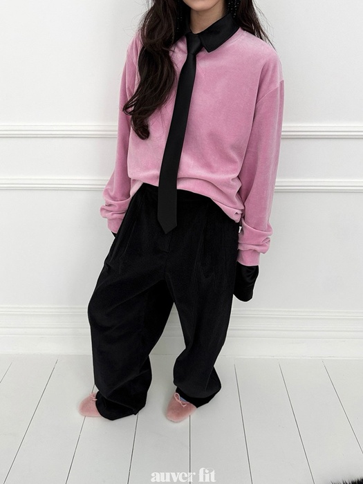 Corduroy Two Pintuck Pants Corduroy Two Pintuck Pants