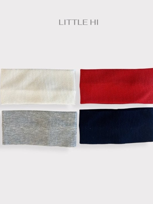 Color Pop Ribbed Hair Band