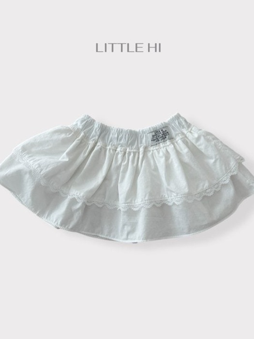 Lace Two Tier Apron Lace Two Tier Apron