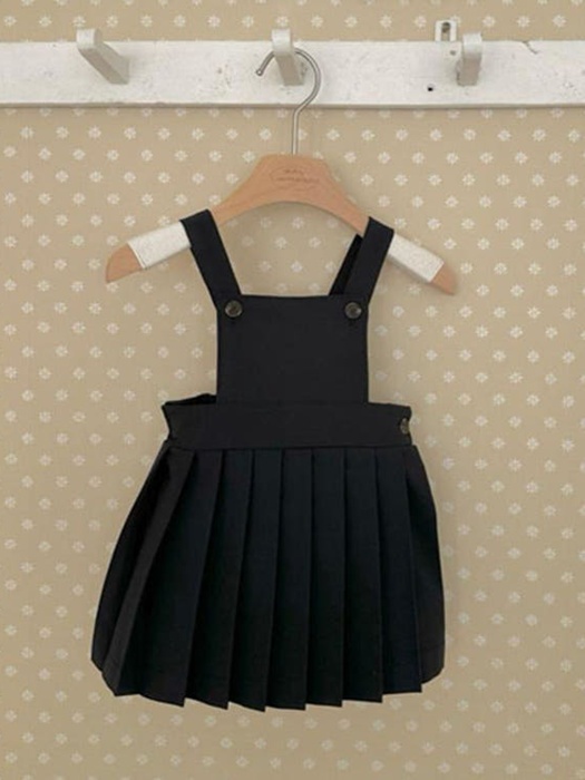 Emma Pleated Suspender Skirt