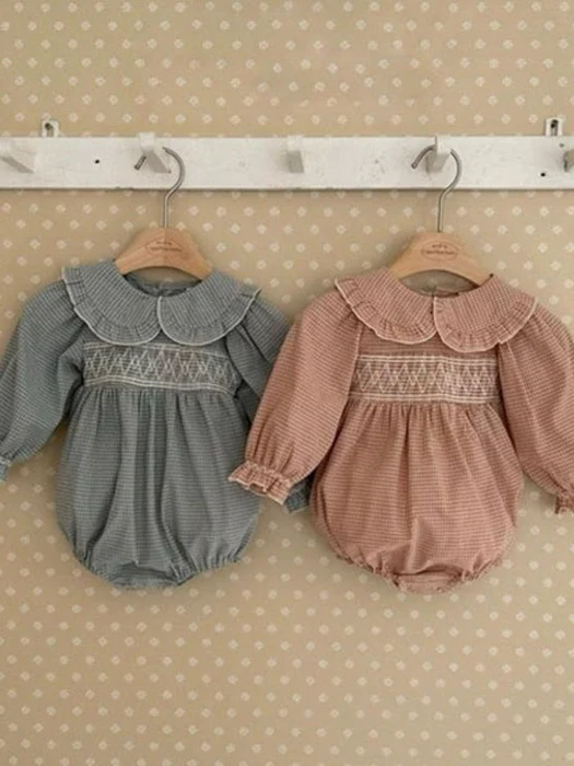 Mila Smocked Suit