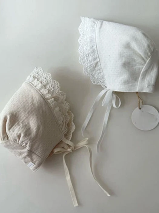 Noah Double Frill Bonnet