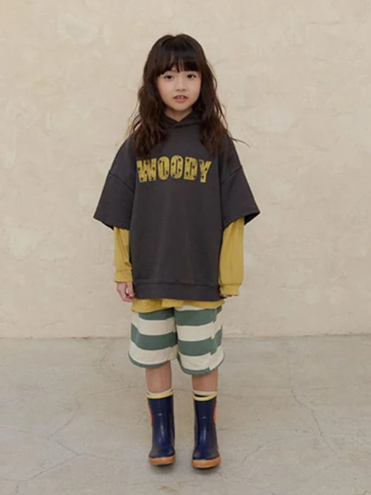 Square Bermuda Pants