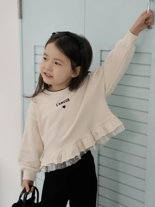 Frill Sweatshirt Frill Sweatshirt