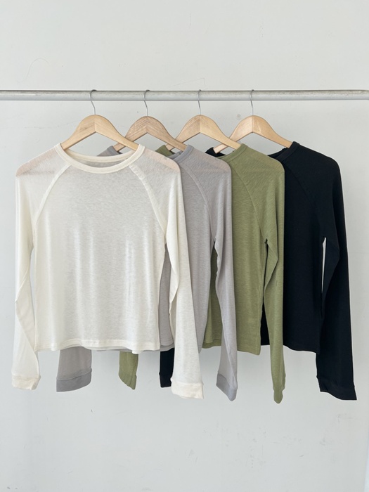 Raglan Wool Tee