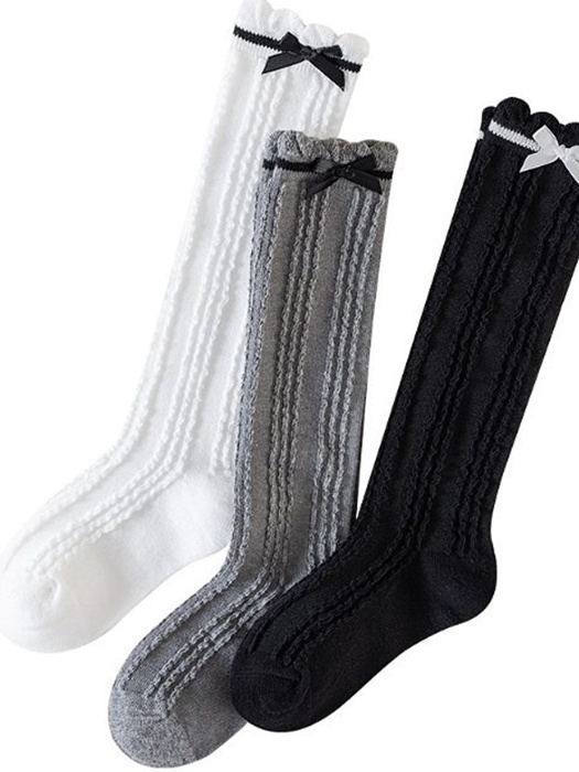 Ribbon Cable Knit Tights