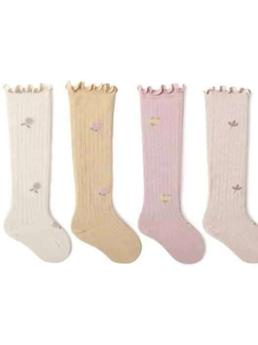 Freesia Knee-High Socks
