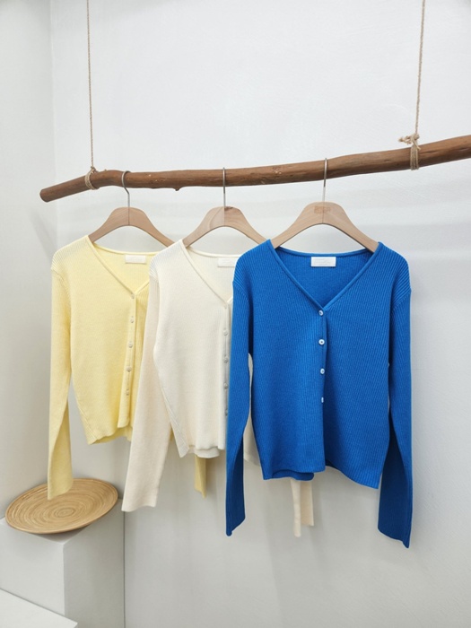 Obe Ribbed Cardigan Obe Ribbed Cardigan