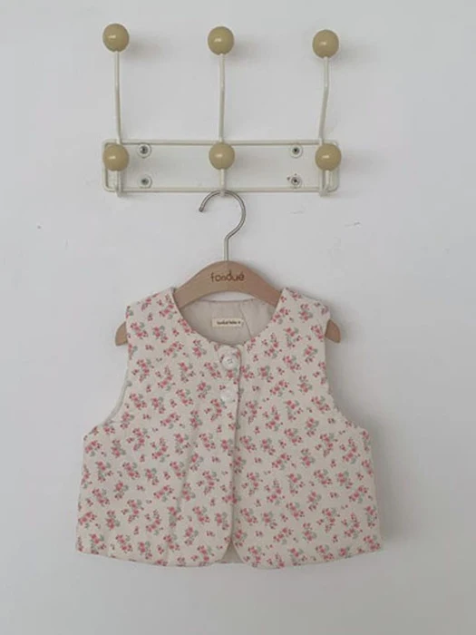Camellia Flower Vest
