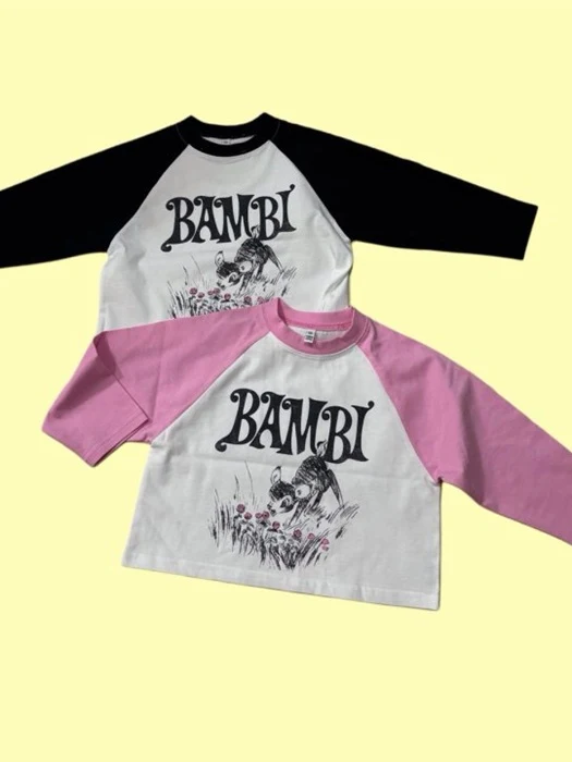 Bambina Raglan Tee Bambina Raglan Tee