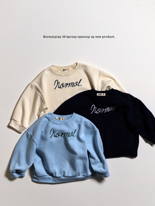 Wave Embroidered Sweatshirt Wave Embroidered Sweatshirt