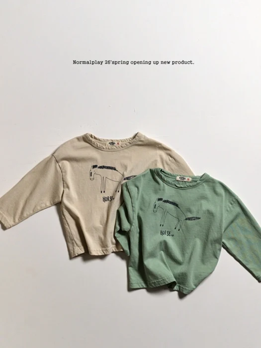 Horse Single Tee Horse Single Tee