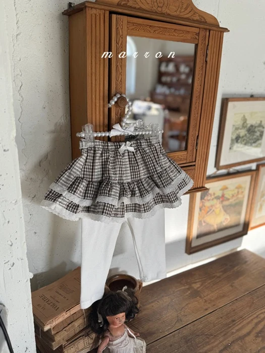 Check Tutu Leggings