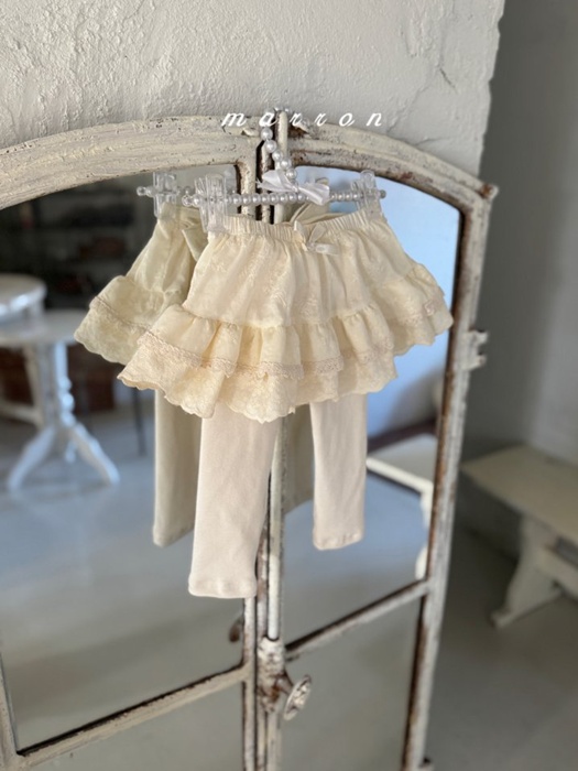 Lace Tutu Leggings