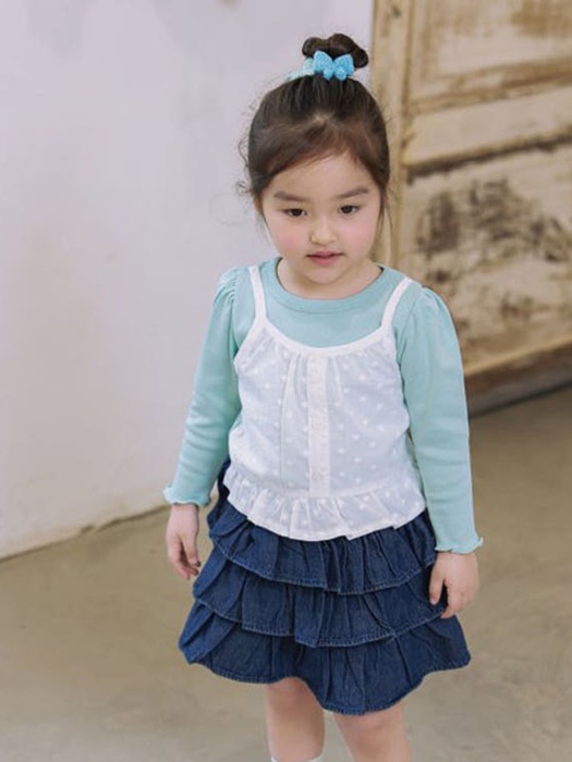 Cotton Lace Vest Blouse