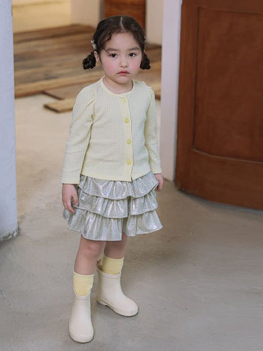 Sparkle Tiered Skirt (With Inner Shorts)