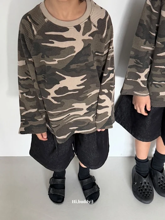 Camo Waffle Tee
