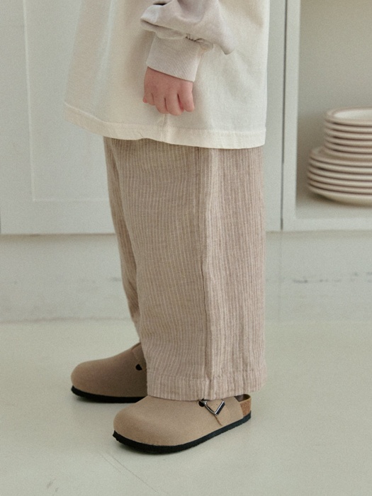 Stripe Wide Pants Stripe Wide Pants