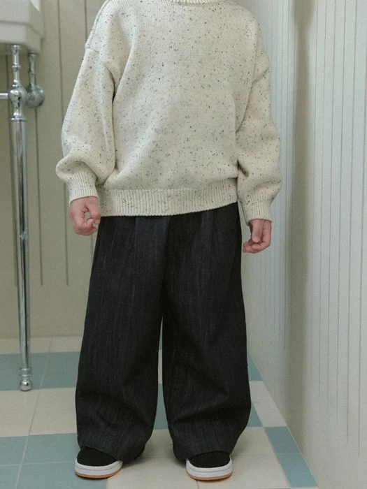 Denim Wide Pants Denim Wide Pants