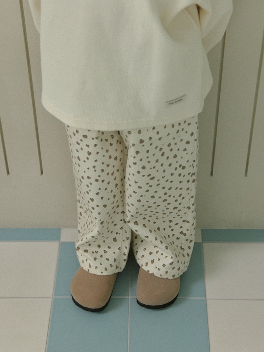 Patterned Straight Pants Patterned Straight Pants