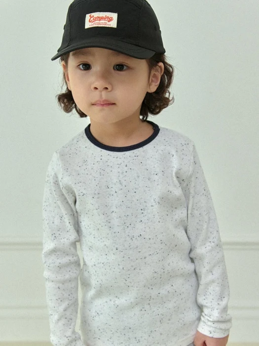 Nepped Round Tee Nepped Round Tee