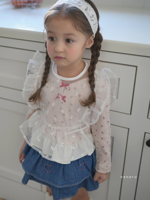 Tulle Ribbon Vest Tulle Ribbon Vest