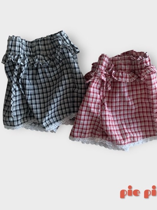 Lily Check Shorts Lily Check Shorts