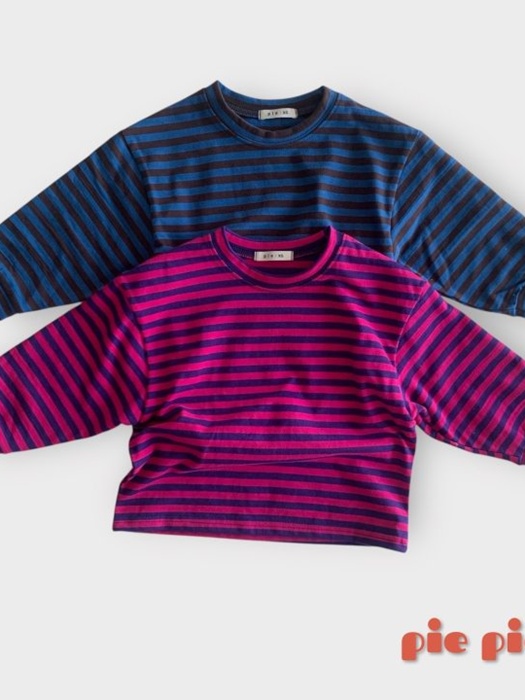 Milk Stripe Tee