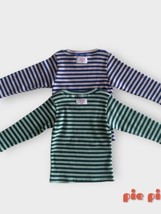 Celery Stripe Tee