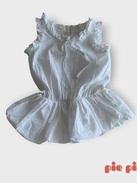 Frill Balloon One-piece