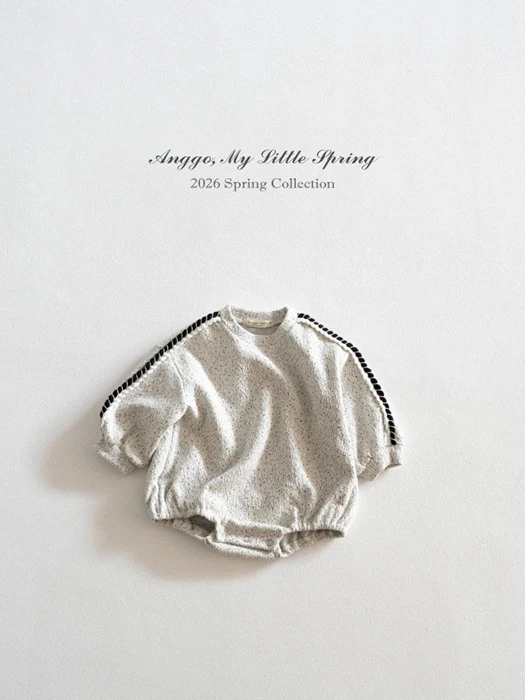 Bebe Cookie Cream Romper Bebe Cookie Cream Romper