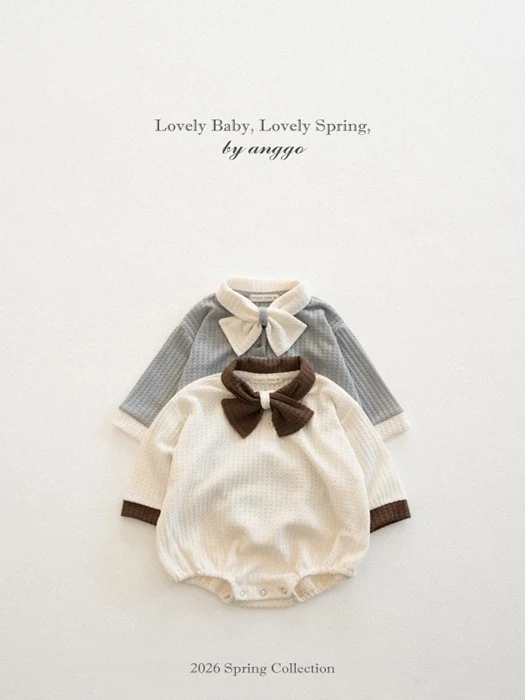 Bebe Cream Bun Romper Bebe Cream Bun Romper