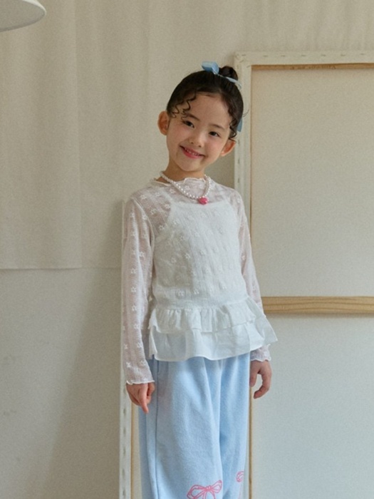 Lace Frill Tee Lace Frill Tee