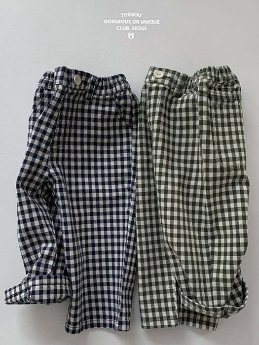 Checkered Pants