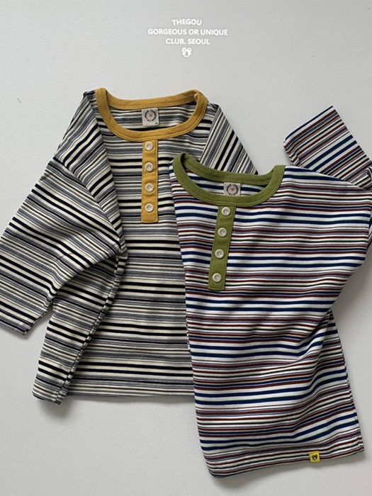 Multi Stripe Tee