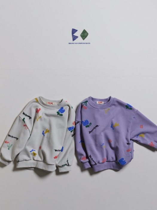 Floral Sweatshirt Floral Sweatshirt